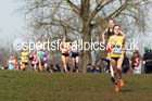 Lydia Turner (North East) leads the under-17 womens Inter Counties Cross Country, Cofton Park, Birmingham. Photo: David T. Hewitson/Sports for All Pics